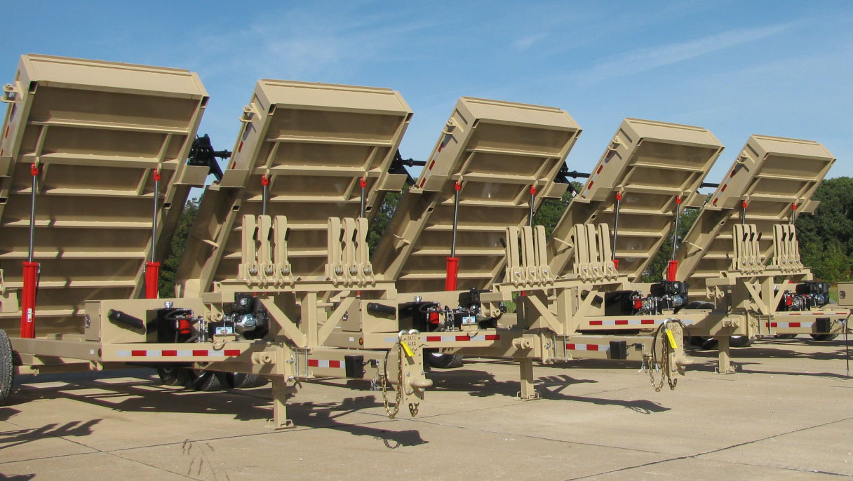 Pole Reel Dump (PRD) Trailer Utility Trailers Brooks Brothers Trailers