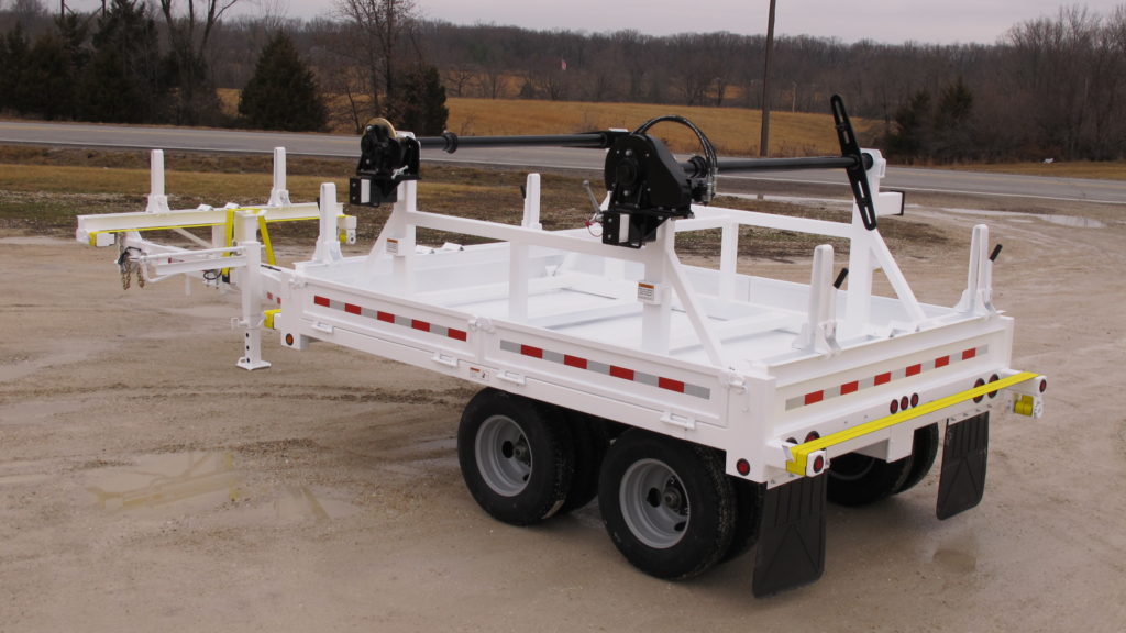 Pog Trailers PTF-122 Heavy Duty | Pole Trailers For Sale | Brooks Brothers Trailers