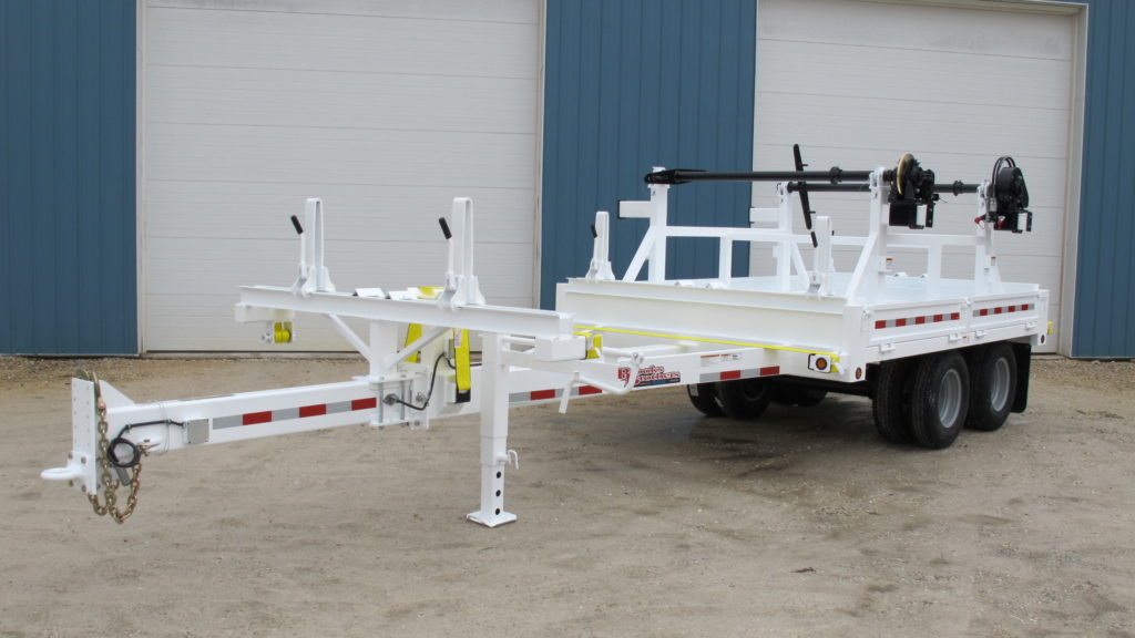 Pog Trailers PTF-122 Heavy Duty | Pole Trailers For Sale | Brooks Brothers Trailers