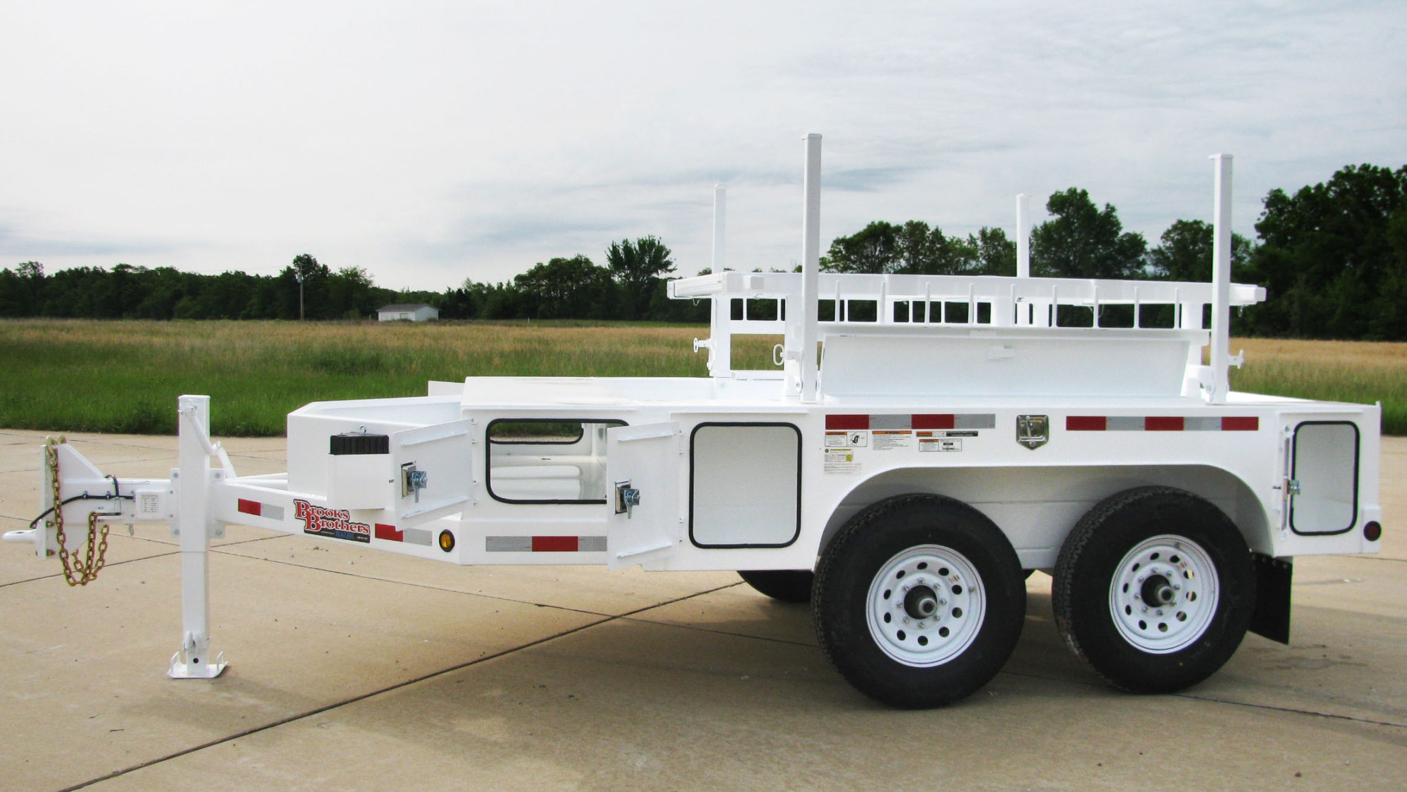 PTU92 Pole Trailers For Sale Brooks Brothers Trailers