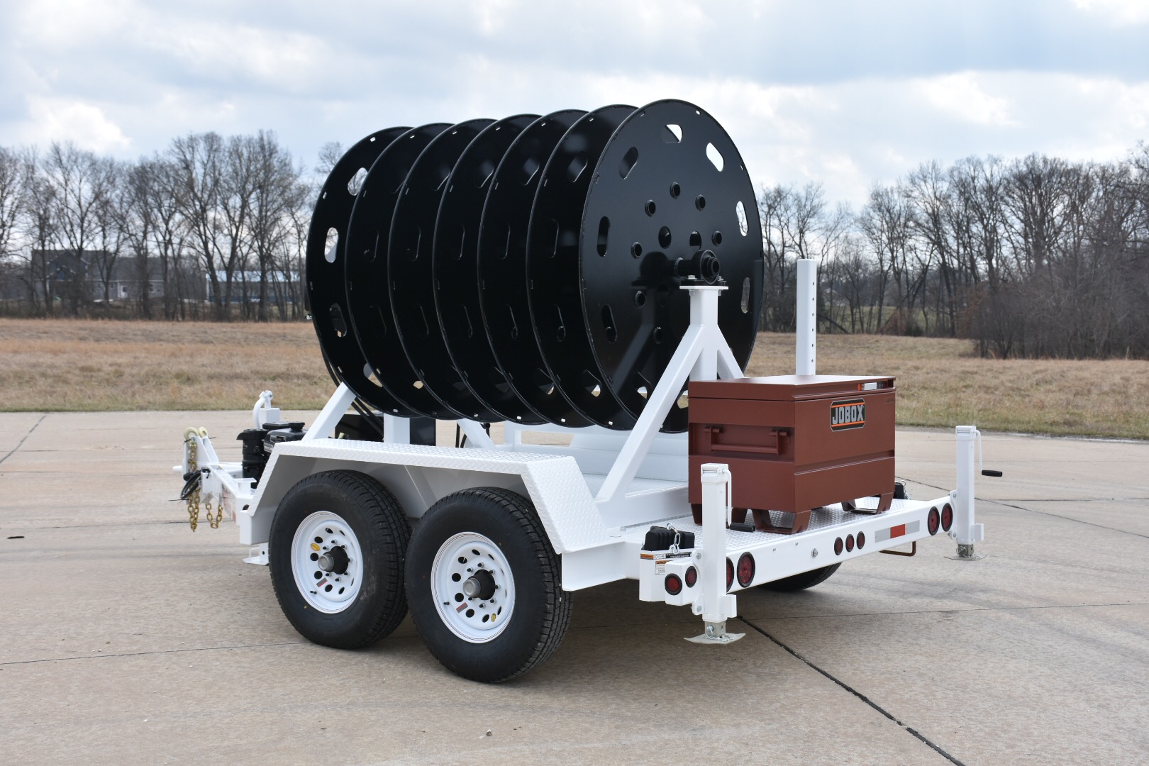 SRT Hydraulic Reel  Single Reel Trailers For Sale