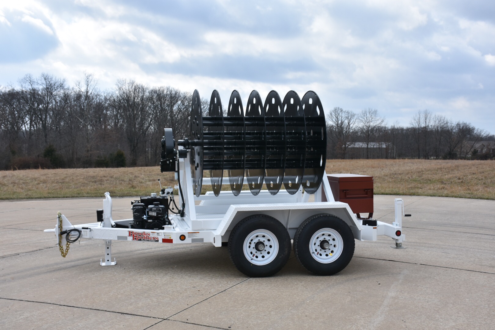 SRT Hydraulic Reel  Single Reel Trailers For Sale