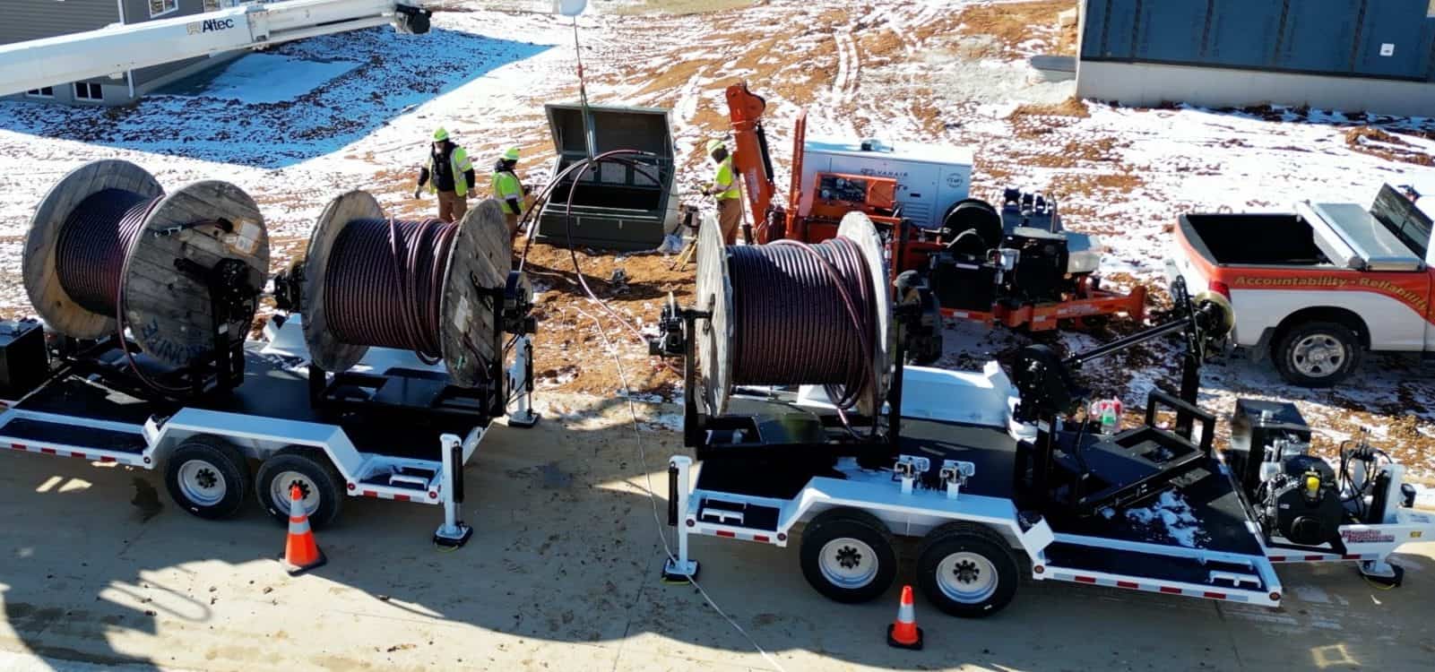 Custom Manufacturer of Pole and Utility Trailers Brooks Brothers Trailers