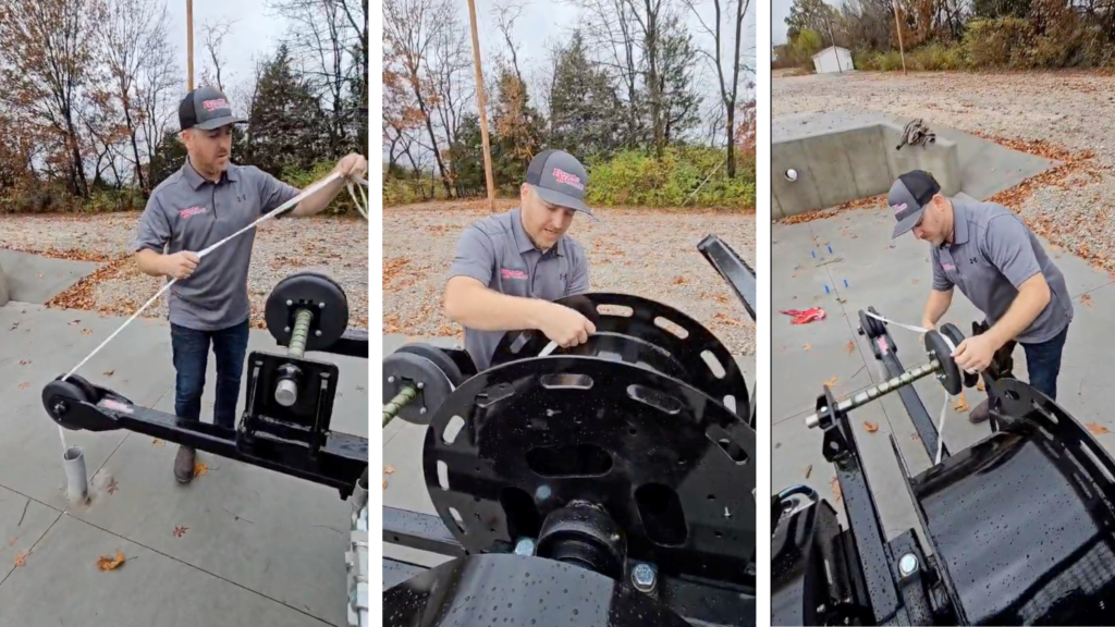 Skid steer Mounted Puller - Brooks Brothers Trailers